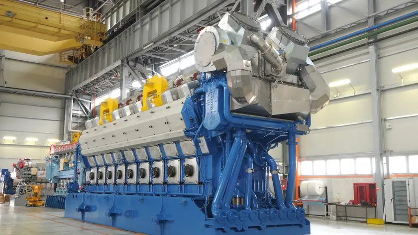 The WÃ¤rtsilÃ¤ 50SG single gas engine for power plant application