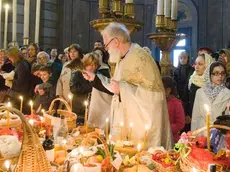 La Pasqua ortodossa festeggiata nella chiesa di San Spiridione lo scorso anno