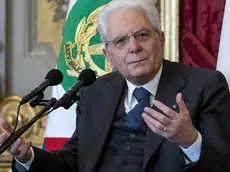 Il presidente della Repubblica Mattarella