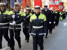 Foto Bruni 23.01.2018 San Sebastiano patrono della Polizia Municipale- il corteo