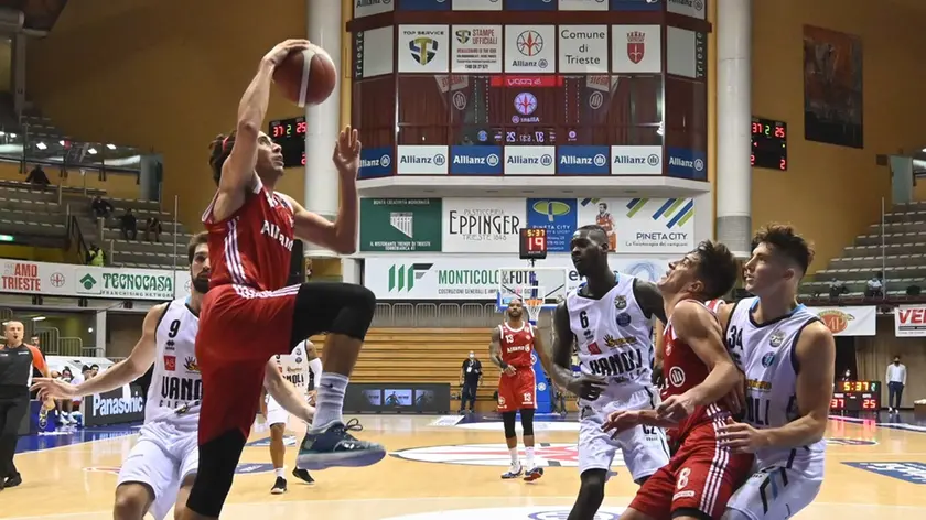 Foto BRUNI Trieste 27.09.2020 Basket serie A1- Allianz Trieste- Vanoli Cremona: Alviti