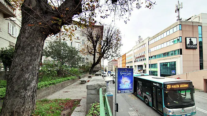 Via D’Alviano dove si è consumato il fatto di sangue Foto Andrea Lasorte
