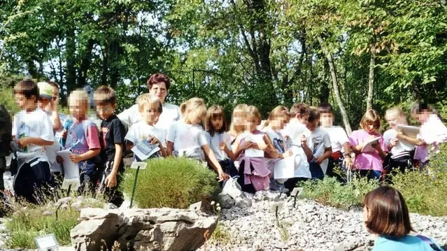 Bambini in visita a Carsiana