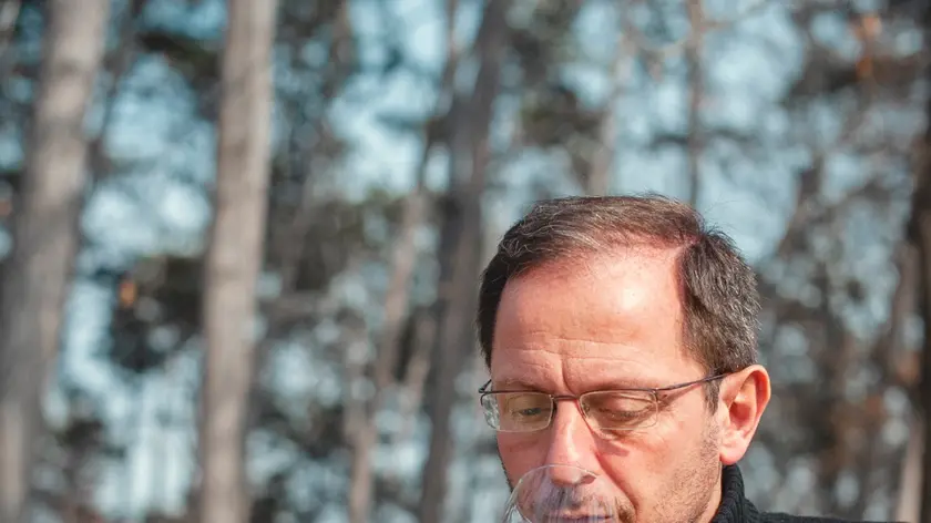 Renato Della Casa, titolare dell’omonimo agriturismo, La pausa del colli