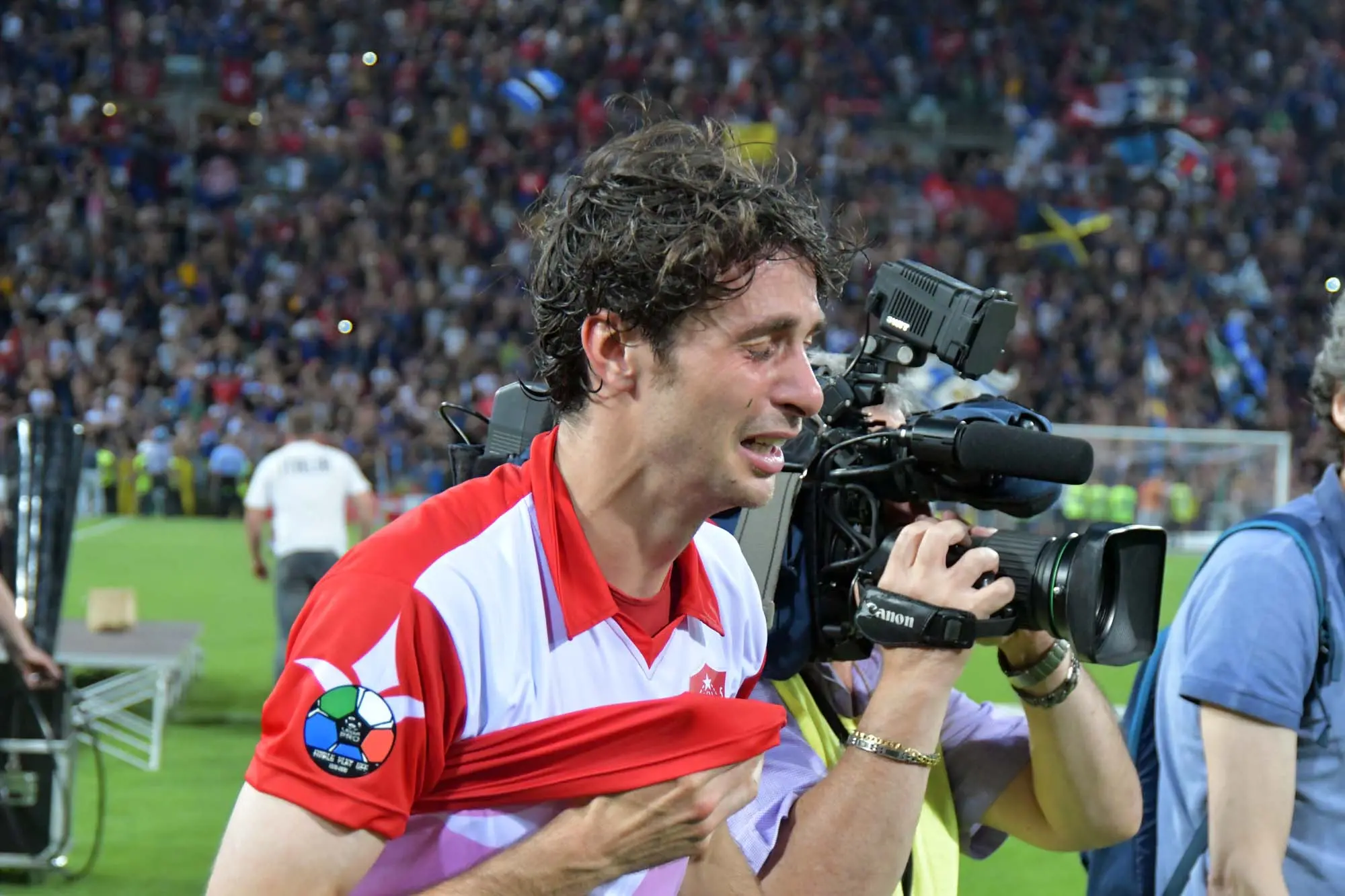 Foto BRUNI 09.06.2019 Triestina Calcio-PISA :Finale play-off--vince Pisa 3-1--lacrime a fine partita