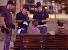 Foto BRUNI 24.08.2017 P.zza Libertà-controlli di Polizia