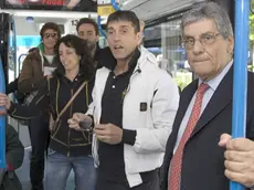 Silvano Trieste 17/05/2012 Stazione Centrale, Capolinea Bus 20, progetto anziano sicuro