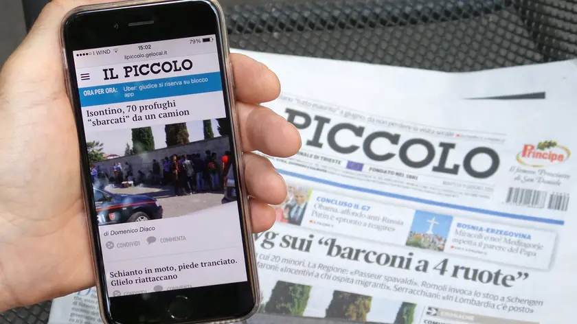 La nuova versione mobile del sito del Piccolo pensata per gli smartphone