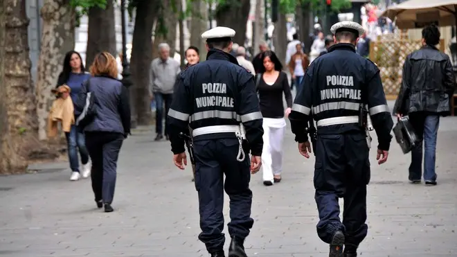 Foto BRUNI Trieste 27 04 2011 Polizia Municipale