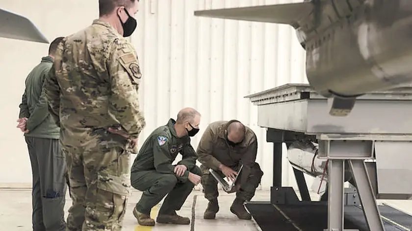 Un sistema di stoccaggio di ordigni nucleari in uso alle basi Nato in Europa (foto da fas.org)
