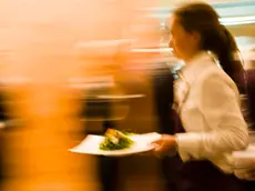 France, Monaco, waitress of the Montecarlo Bay Hotel