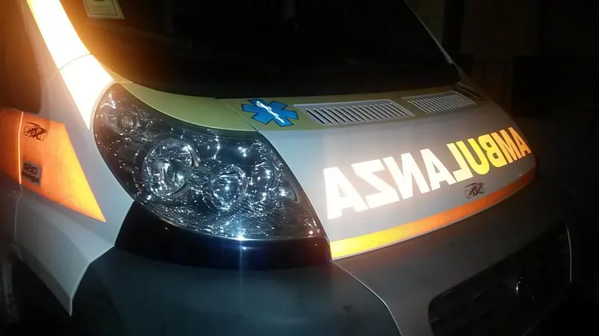 Un'ambulanza in una foto di repertorio