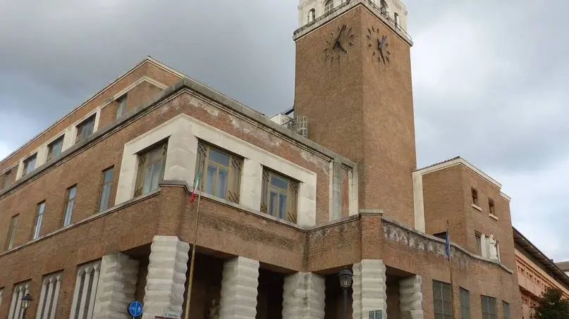 Bumbaca Gorizia 15.10.2016 Orologio Palazzo Poste che funziona © Fotografia di Pierluigi Bumbaca