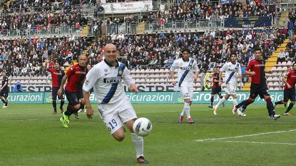 Lasorte Trieste 07/04/12 - Cagliari Inter,