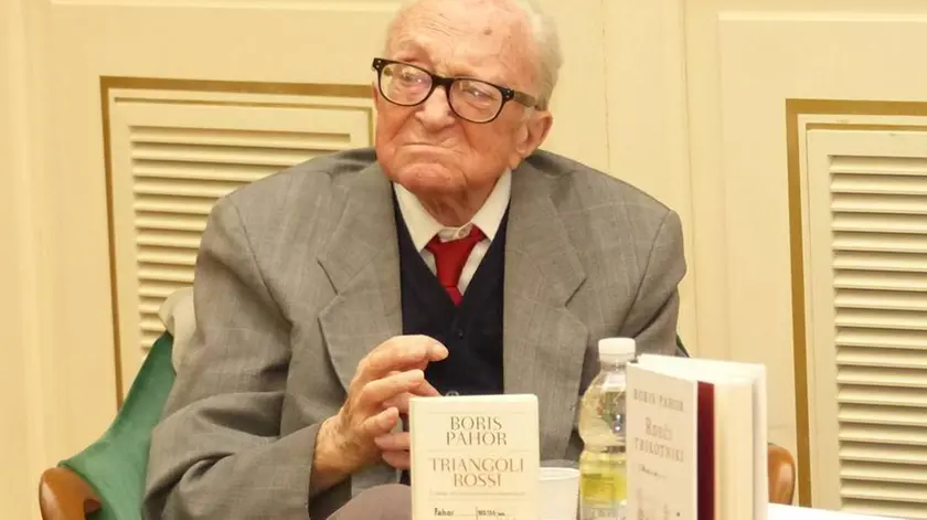 Bumbaca Gorizia 22.05.2016 èStoria 048 RM Arbeit macht frei con Boris Pahor © Fotografia di Pierluigi Bumbaca