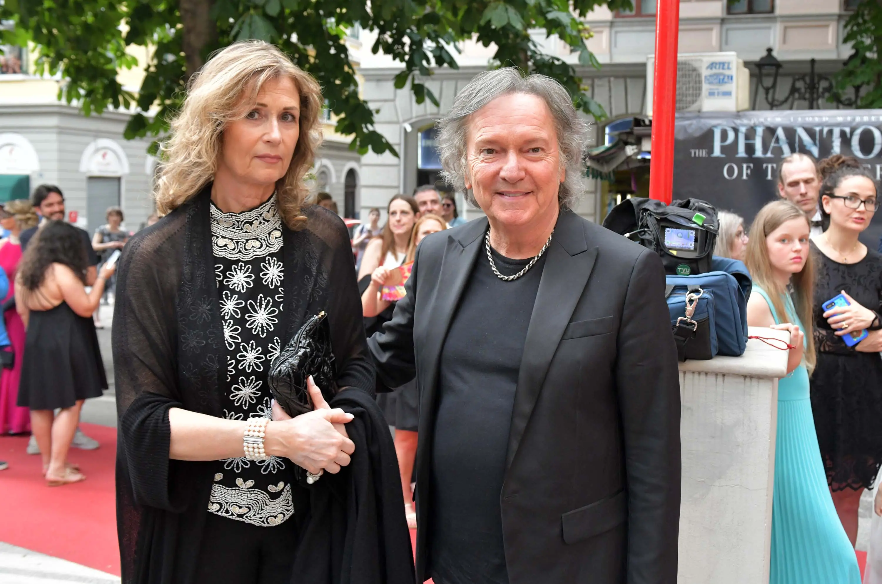 Foto Bruni Trieste 13.07.23 Teatro Rossetti: Phantom--serata VIP--Red Canzian e signora