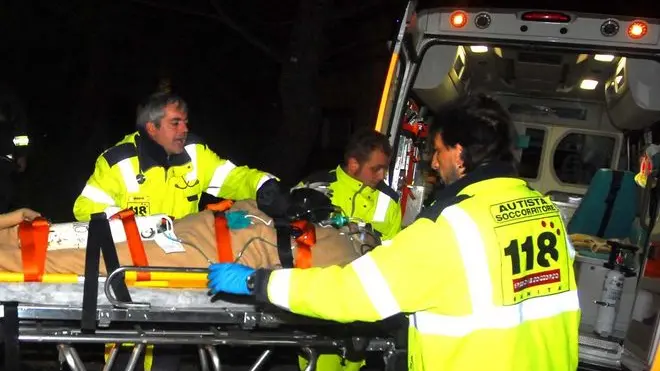 BRUNI TRIESTE 02 11 07 incendio via vigneti:la signora intossicata