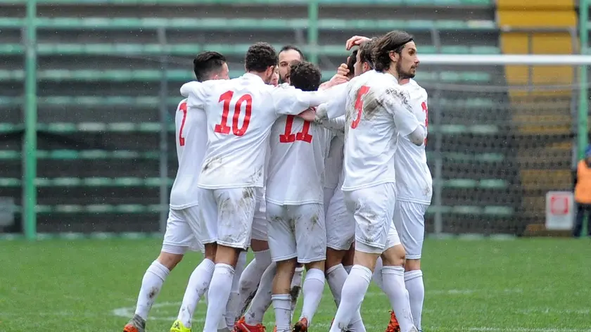 Gli alabardati festeggiano