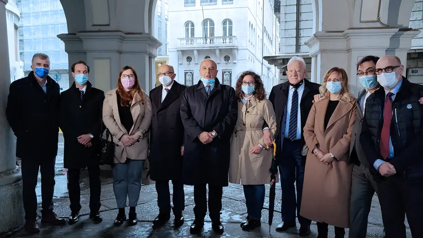 La giunta comunale all'indomani delle elezioni