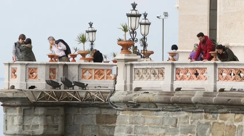 Lasorte Trieste 25/03/16 - Parco e Castello di Miramare, Turisti