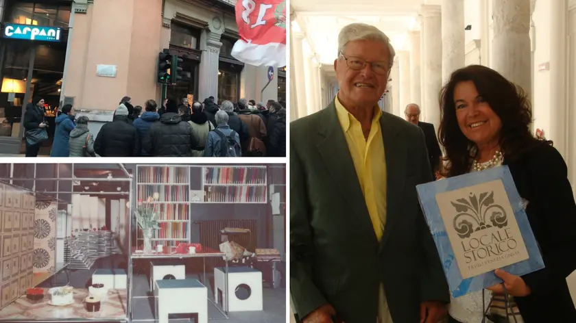 Le immagini storiche dell’immobile di viale XX Settembre che ha visto anche la nascita della Triestina calcio oltre alla presenza del caffè “Secession” e quelle della famiglia Carpani e Brusoni