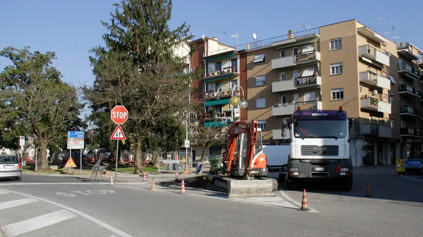 Bonaventura Monfalcone-06.12.2016 Lavori in corso-Piazza Unità-Ronchi dei Legionari-foto di Katia Bonaventura
