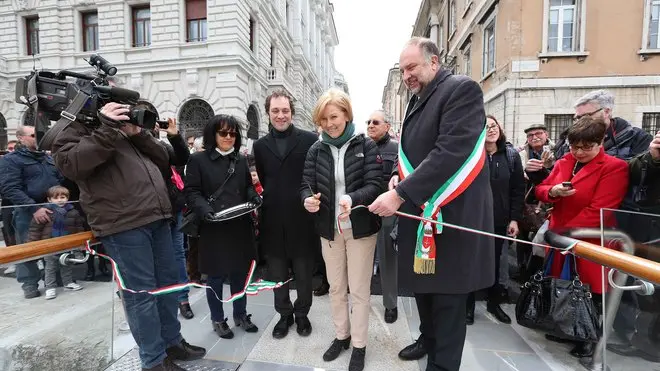 Paolo Giovannini, Trieste, 23/03/2013, Apertura del Ponte sul Canale di Ponterosso.