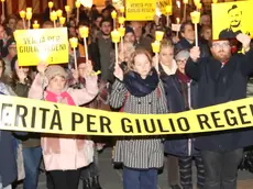 AGOSTINI AG.FOTOFILM TREVISO MANIFESTAZIONE PER GIULIO REGGENI IN P. DEI SIGNORI