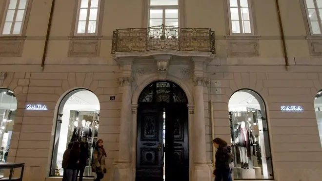 Silvano Trieste 14/11/2013 Il negozio Zara