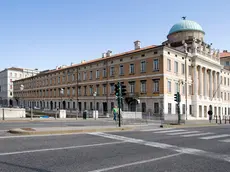 Un'immagine di Palazzo Carciotti a Trieste (foto Silvano)