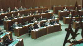 L'aula del consiglio regionale