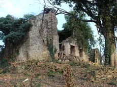 la "casa degli alpini" sul Quarin