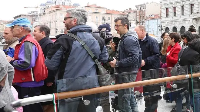 Paolo Giovannini, Trieste, 23/03/2013, Apertura del Ponte sul Canale di Ponterosso.