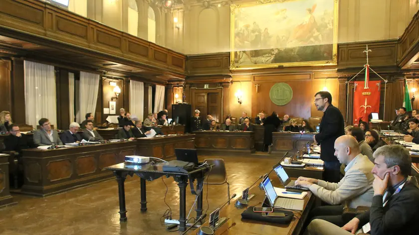 Lasorte Trieste 28/01/19 - Consiglio Comunale, Discussione sul Porto Vecchio