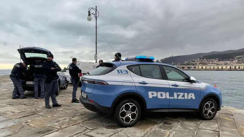 La polizia sul luogo della tragedia (Silvano)