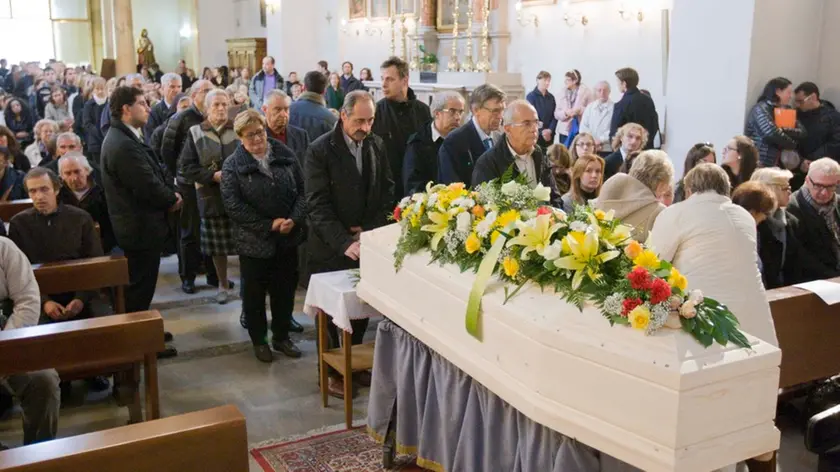 Silvano Trieste 11/11/2014 Maks Suard, il funerale