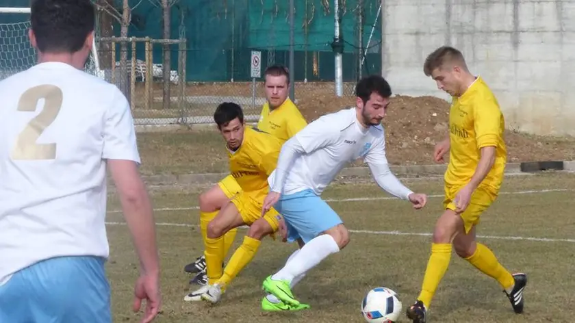 Bumbaca Gorizia 19_02_2017 calcio ProGorizia vs ProCervignano © Fotografia di Pierluigi Bumbaca