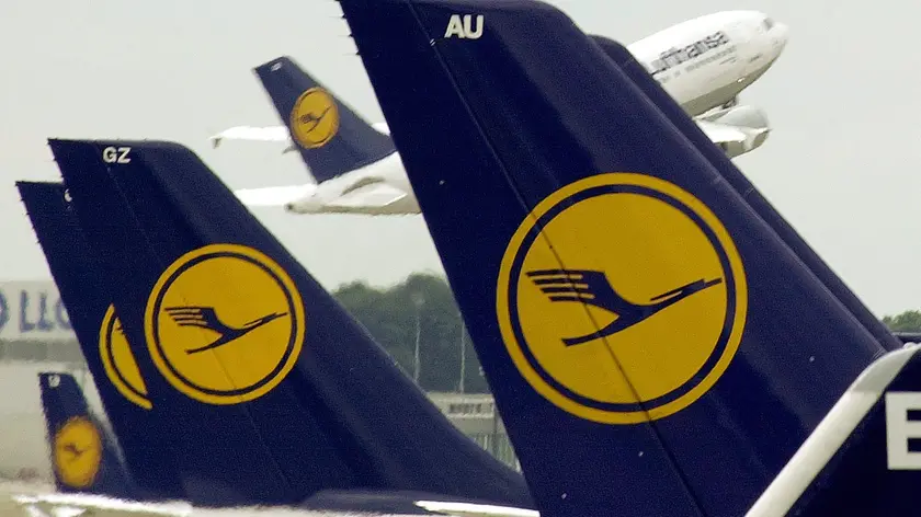 Aerei della compagnia tedesca Lufthansa