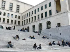 Foto Bruni 18.09.13 Università: le riprese del film di Salvatores " Il ragazzo invisibile"--studenti/comparse