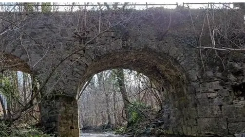 Il ponte che dovrà essere oggetto di risanamento