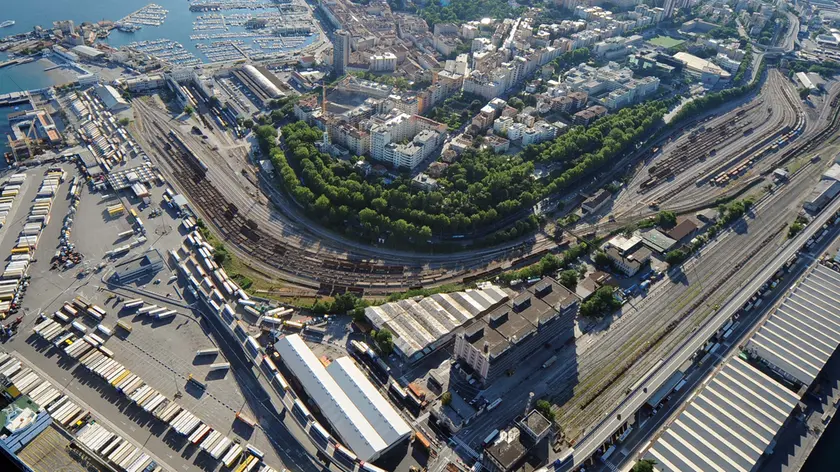 Una veduta dell'area di Campo Marzio