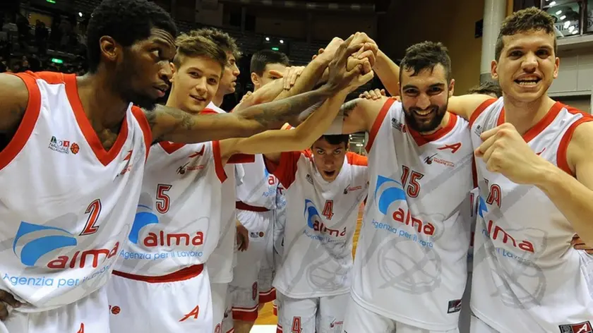 Foto BRUNI 17.02.16 Basket Serie A2 Est : ALMA Trieste- CHIETI