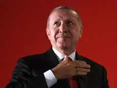 Il potentissimo presidente della Turchia Recep Tayyip Erdogan