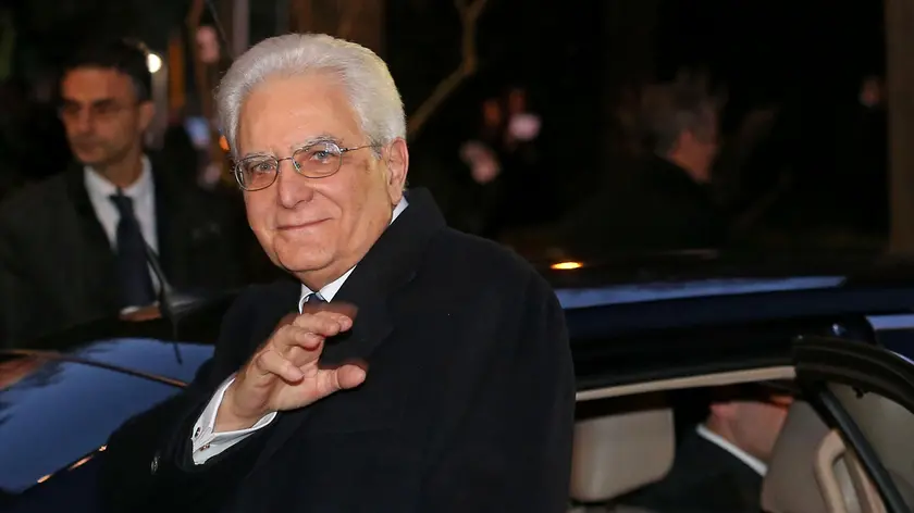 Il presidente della Repubblica Sergio Mattarella