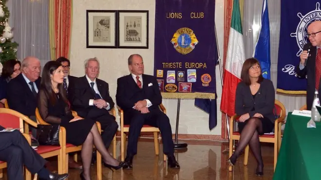 Foto Bruni 09.12.13 Lions,convegno sul Porto di Trieste