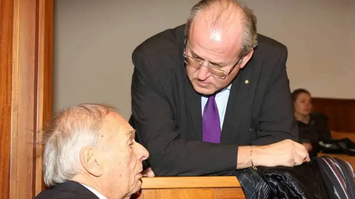 Bumbaca Gorizia 30.01.2017 Consiglio Comunale, Romoli e Ziberna © Fotografia di Pierluigi Bumbaca