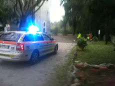 I soccorsi davanti alla chiesa di San Giovanni di Duino