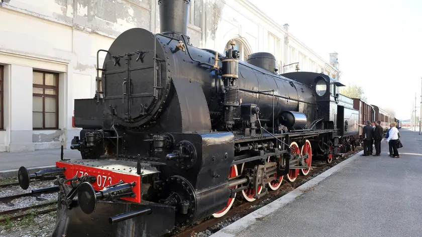 Foto BRUNI TRieste 28.03.12 Museo Ferroviario:visita delegazione di Arnoldstein