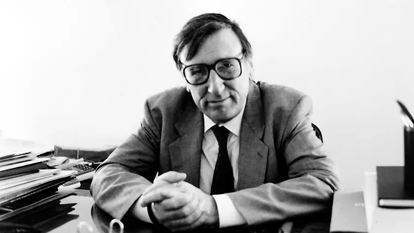 Giorgio Vidusso in una foto degli anni Novanta