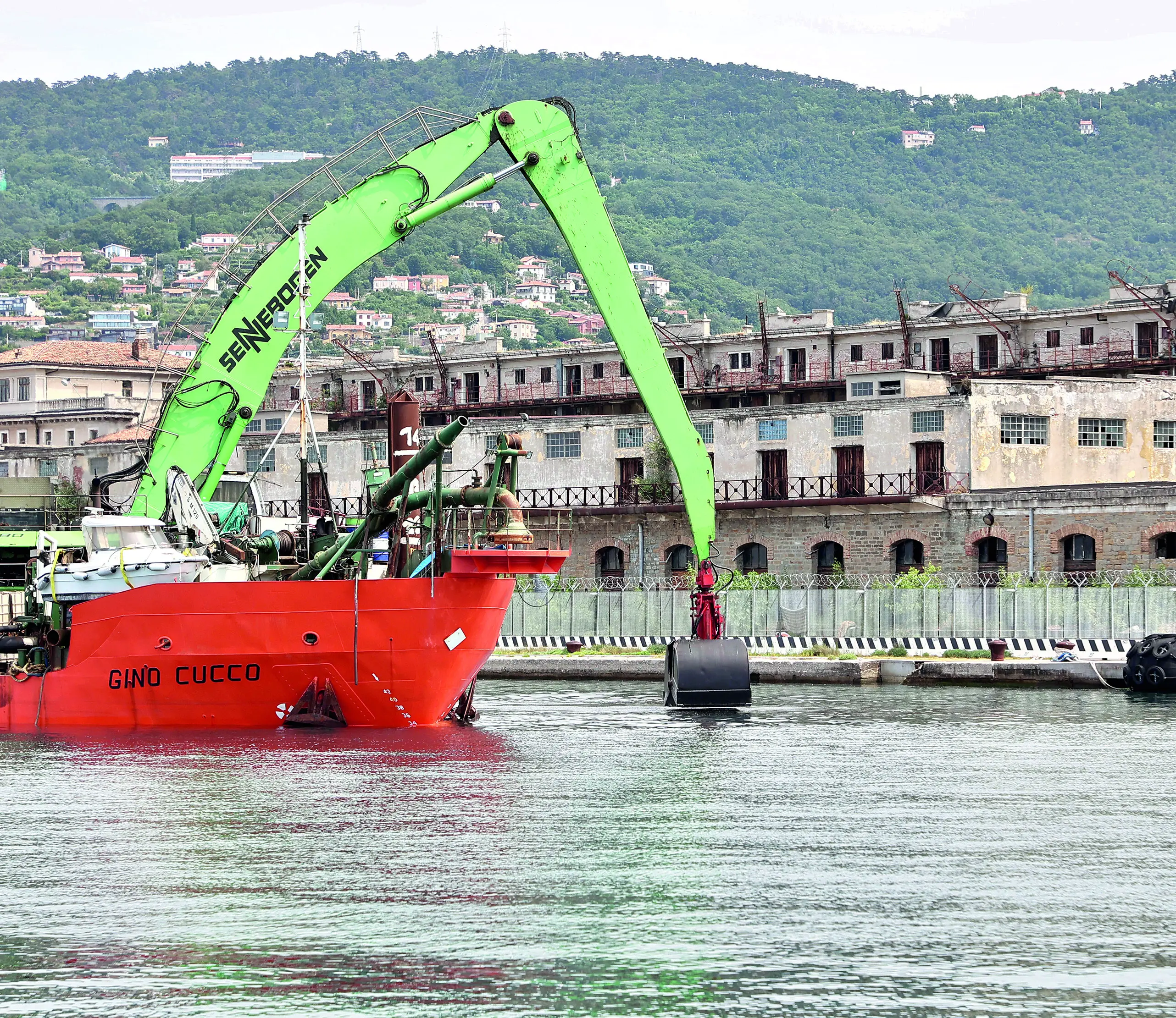 Lasorte Trieste 30/06/23 - Porto Vecchio, Molo IV, Torrente Chiave, Nave Gino Cucco